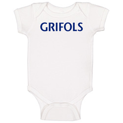 Grifols Sa Nasdaq Company Logo Employee Fan Baby One Piece