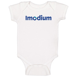 Imodium Best Over The Counter Medication Logo Baby One Piece