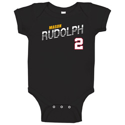 Mason Rudolph 2 Favorite Player Pittsburgh Football Fan Baby One Piece