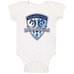 Wilmington Hammerheads Fc United Soccer League Usl2 Retro Team Logo Ba