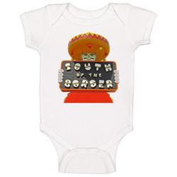 South Of The Border Dillon Logo Sign Scary Haunted Motels Baby One Pie