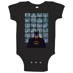 Batman Animated Series Characters Baby One Piece