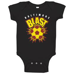 Baltimore Blast Soccer Baby One Piece