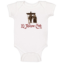 El Tepeyac Cafe Los Angeles Restaurant Baby One Piece El Tepeyac Cafe Los Angeles Restaurant Baby One Piece