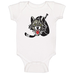 Chicago Wolves International Hockey League Ihl Retro Sports Team Logo 