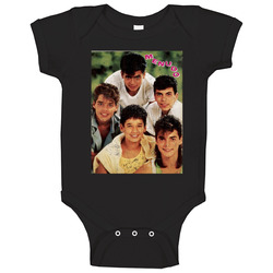 Menudo Popular Latino 70s Boy Band Retro  Fan Baby One Piece