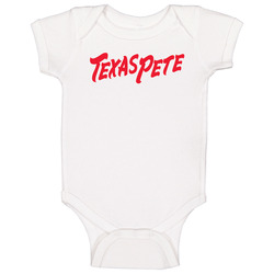 Texas Pete Hot Sauce Logo Baby One Piece