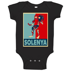 Legend Of Solenya Pickle Rick And Morty Funny Hope Baby One Piece