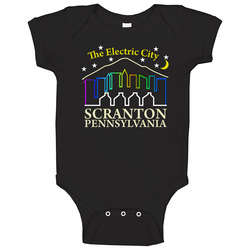 The Electric City Scranton Pennsylvania The Office Tv Show Fan Baby On The Electric City Scranton Pennsylvania The Office Tv Show Fan Baby On