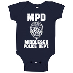 Middlesex Police Department Dept Mpd Officer Inspired Custom City Unis