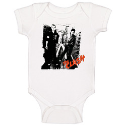 The Clash Debut Album British Punk Band Music Fan Baby One Piece