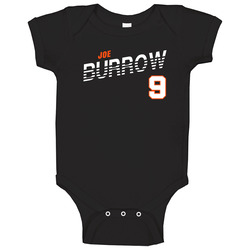 Joe Burrow 9 Favorite Player Fan Baby One Piece