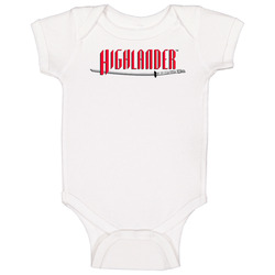 Highlander 90s Tv Show Action Baby One Piece