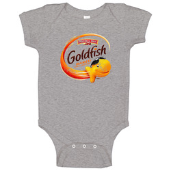 Goldfish Baked Snack Crackers Pepperidge Farm Distressed Logo Vintage 