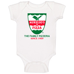 Aurelio's 1959 Pizza Food Fan Baby One Piece