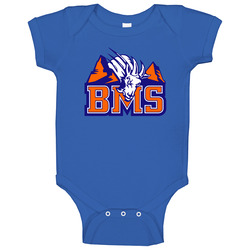 Bms Blue Mountain State Fictional University Tv Show Fan Womens Baby O