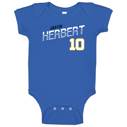 Justin Herbert 10 Favorite Player Fan Baby One Piece