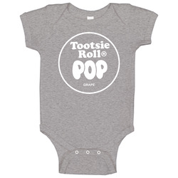 Tootsie Roll Pop Grape Baby One Piece