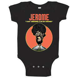 Jerome Character Cartoon Martin Lawrence Tv Show Fan Baby One Piece