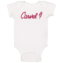 Carvel Best Ice Cream Brand Dessert Treat Logo Baby One Piece