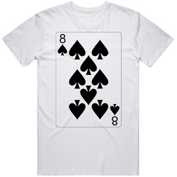 Eight Of Spades Playing Card Group Halloween Costume T Shirt