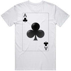Ace Of Clubs Playing Card Group Halloween Costume T Shirt