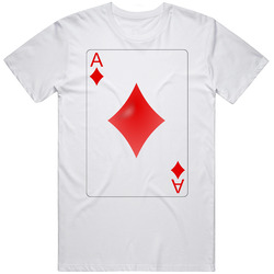 Ace Of Diamonds Playing Card Group Halloween Costume T Shirt