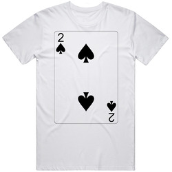 Two Of Spades Playing Card Group Halloween Costume T Shirt