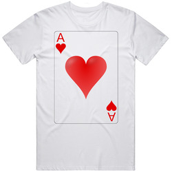 Ace Of Hearts Playing Card Group Halloween Costume T Shirt