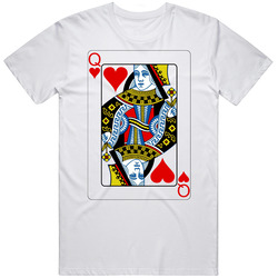 Queen Of Hearts Playing Card Group Halloween Costume T Shirt