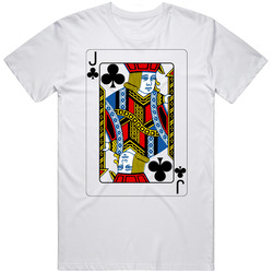 Jack Of Clubs Playing Card Group Halloween Costume T Shirt