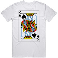 King Of Spades Playing Card Group Halloween Costume T Shirt