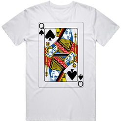 Queen Of Spades Playing Card Group Halloween Costume T Shirt