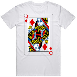 Queen Of Diamonds Playing Card Group Halloween Costume T Shirt