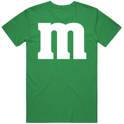 M & M's Green Group Halloween Costume Funny T Shirt