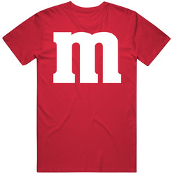 M & M's Red Group Halloween Costume Funny T Shirt