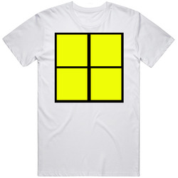 Tetris Blocks 4 Squares Block Group Halloween Costume T Shirt