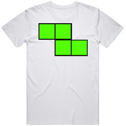 Tetris Blocks Z Shape Group Halloween Costume T Shirt