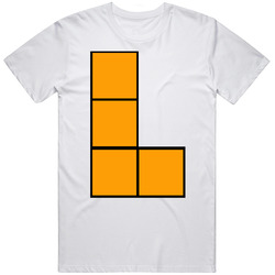 Tetris Blocks L Shape Group Halloween Costume T Shirt