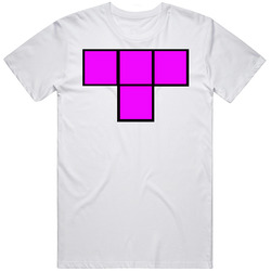 Tetris Blocks T Shape Group Halloween Costume T Shirt