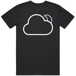Partly Cloudy At Night Weather Forecast Group Halloween Costume Funny 