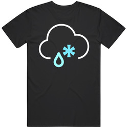 Light Sleet Weather Forecast Group Halloween Costume Funny T Shirt