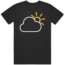 Partly Cloudy Weather Forecast Group Halloween Costume Funny T Shirt