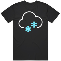 Snow Weather Forecast Group Halloween Costume Funny T Shirt