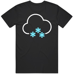 Heavy Snow Weather Forecast Group Halloween Costume Funny T Shirt