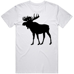 Moose Silhouette Animal Kingdom Group Halloween Costume T Shirt