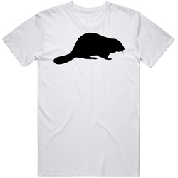 Beaver Silhouette Animal Kingdom Group Halloween Costume T Shirt