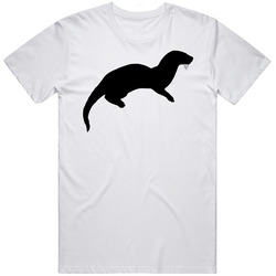 Otter Silhouette Animal Kingdom Group Halloween Costume T Shirt