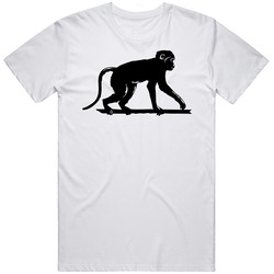 Monkey Silhouette Animal Kingdom Group Halloween Costume T Shirt