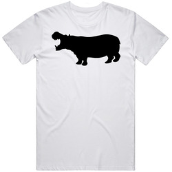 Hippopotamus Silhouette Animal Kingdom Group Halloween Costume T Shirt